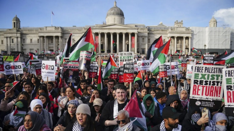 احتجاجات تضامنية مع فلسطين تترك بصمتها على بطولة "ويلمبدون" للتنس