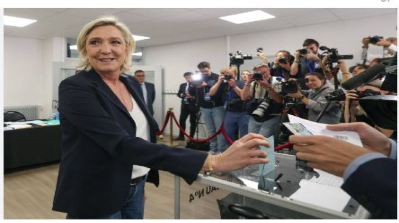 اليمين يتصدر الانتخابات الفرنسية في الجولة الأولى